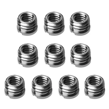Professional 10 Pcs 1/4 Male to 3/8 Convert Screw Adapter For Tripod Monopod Ballhead DSLR SLR Camera Accessories
Professional 10 Pcs 1/4 Male to 3/8 Convert Screw Adapter For Tripod Monopod Ballhead DSLR SLR Camera Accessories