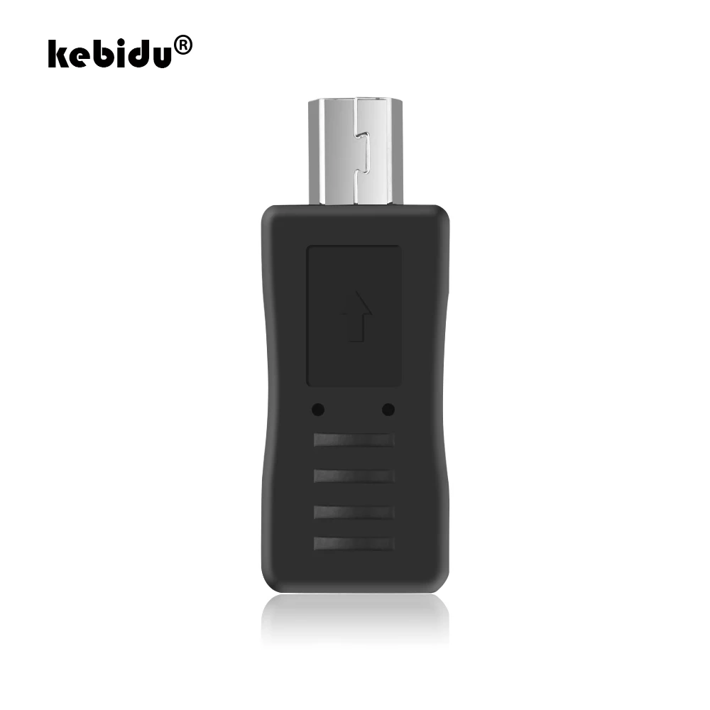 Переходник kebidu 5 шт./лот Mini USB (штекер) на Micro (гнездо) типа B | Электроника