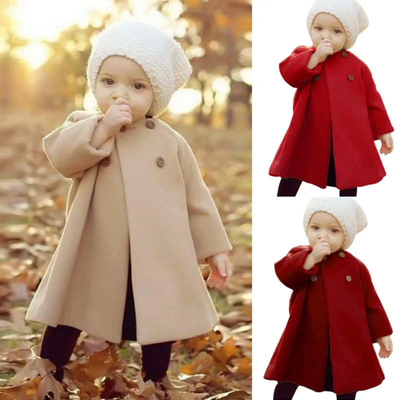 CYSINCOS 2019 Autumn And Winter New Children's Baby Jacket Long-sleeved Button Girl Coat Middle And Small Children Windbreaker
CYSINCOS 2019 Autumn And Winter New Children's Baby Jacket Long-sleeved Button Girl Coat Middle And Small Children Windbreaker