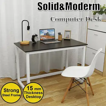 43" Computer Laptop Desk Modern Style Computer Wooden Table MDF Board Steel Frame Standing Desks for Home Office Living Room
43" Computer Laptop Desk Modern Style Computer Wooden Table MDF Board Steel Frame Standing Desks for Home Office Living Room