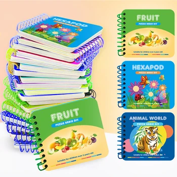 DIY Animal Hexapod Fruits DIY Diamond Painting Kid Puzzle Toy Manual Picture Book Diamond Embroidery Handicraft Kids Gift
DIY Animal Hexapod Fruits DIY Diamond Painting Kid Puzzle Toy Manual Picture Book Diamond Embroidery Handicraft Kids Gift