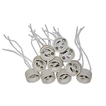 GU10 lamp holder socket base adapter Wire Connector Ceramic Socket for GU10 LED Halogen Light
GU10 lamp holder socket base adapter Wire Connector Ceramic Socket for GU10 LED Halogen Light