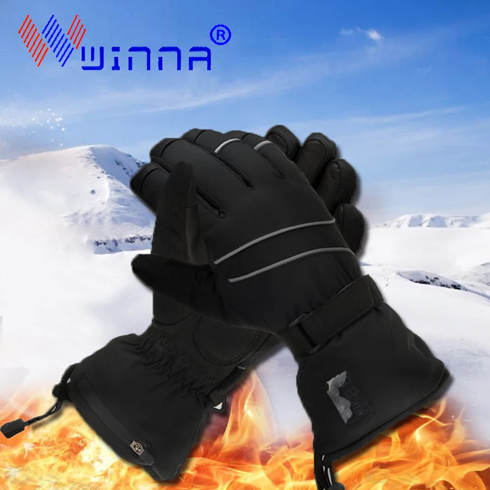 Electric Heated Gloves with LED Temperature Adjustment Lithium Batteries Gloves for Skiing Hiking Climbing Driving Cold Weather
Electric Heated Gloves with LED Temperature Adjustment Lithium Batteries Gloves for Skiing Hiking Climbing Driving Cold Weather