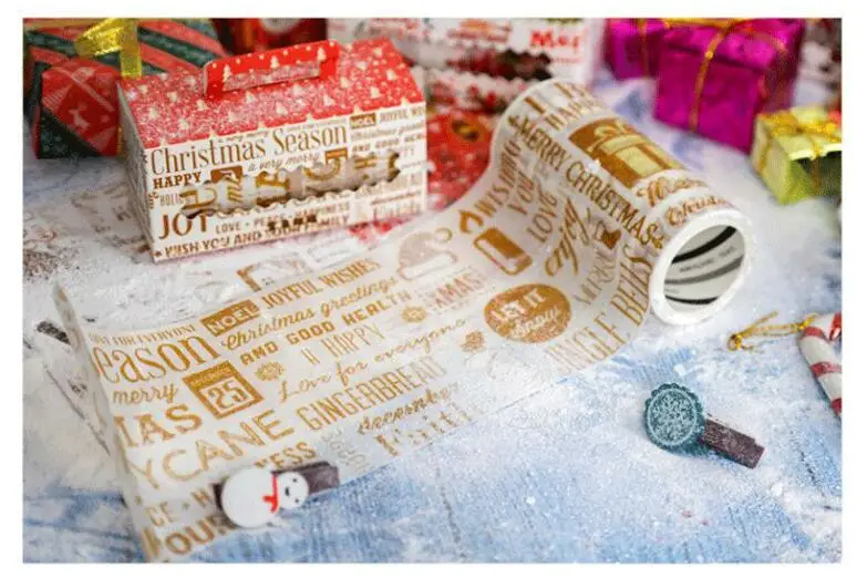 Colorful Christmas Decoration Theme Creative Washi Tape Wide Masking Tape 90mm*5M
Colorful Christmas Decoration Theme Creative Washi Tape Wide Masking Tape 90mm*5M