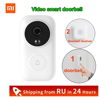 Xiaomi Zero AI Face Identification Doorbell Set IR Night Video Motion Detection WIFI Self-power-generating Wireless Doorbell
Xiaomi Zero AI Face Identification Doorbell Set IR Night Video Motion Detection WIFI Self-power-generating Wireless Doorbell