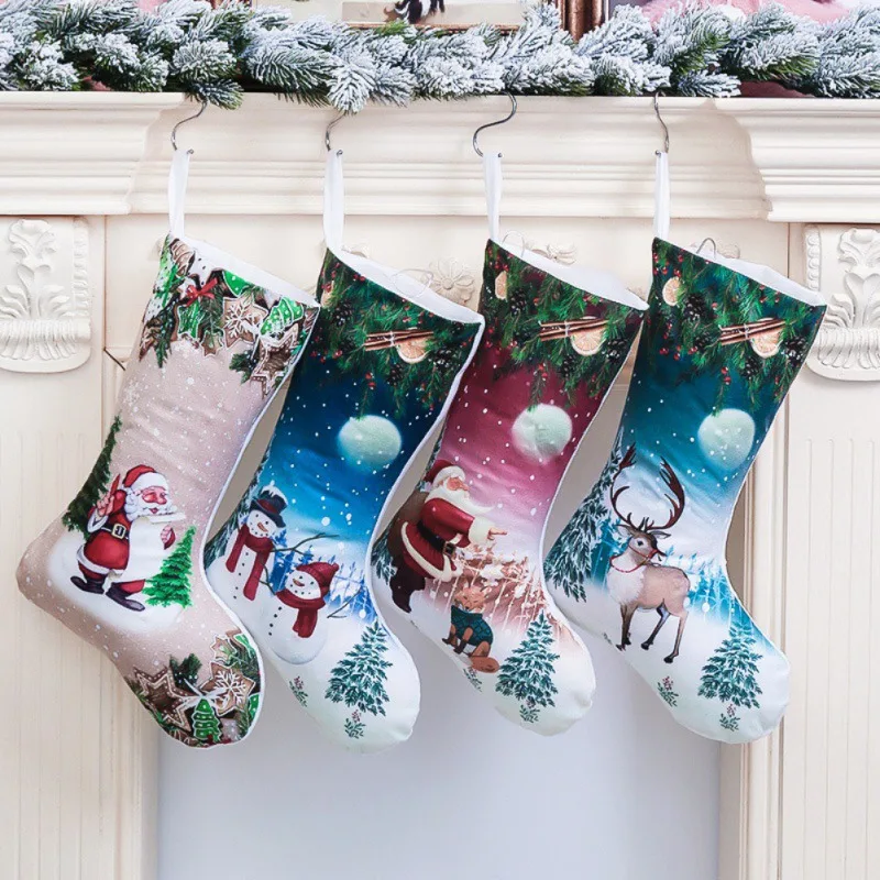 LED Light Christmas Stockings Gift Rack Fireplace Wall Home Christmas Tree Ornaments Holiday Party Christmas Decoration Supplies
LED Light Christmas Stockings Gift Rack Fireplace Wall Home Christmas Tree Ornaments Holiday Party Christmas Decoration Supplies