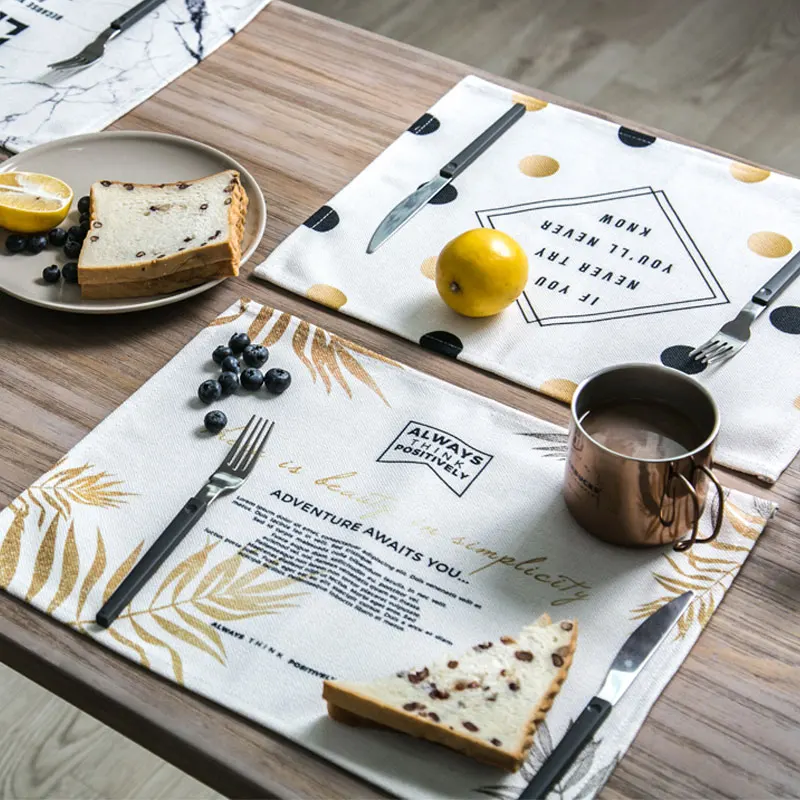 Cotton Linen Kitchen Table Napkin Simple Geometry Pattern Placemats Dining Table Mat Disc Bowl Coasters Cloth Slip-Resistant Pad
Cotton Linen Kitchen Table Napkin Simple Geometry Pattern Placemats Dining Table Mat Disc Bowl Coasters Cloth Slip-Resistant Pad