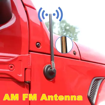 Car Aerial Antenna AM FM Reception Amplifier For Jeep Wrangler JK JKU 2007-later JL JLU 2018 2019 Black
Car Aerial Antenna AM FM Reception Amplifier For Jeep Wrangler JK JKU 2007-later JL JLU 2018 2019 Black