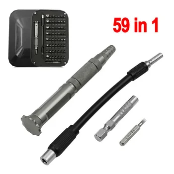 59 In 1 Screwdrivers Set Magnetic Precision Bit Screw Driver Bits Insulated Multitools For Laptop Phone PC Repair Tool
59 In 1 Screwdrivers Set Magnetic Precision Bit Screw Driver Bits Insulated Multitools For Laptop Phone PC Repair Tool