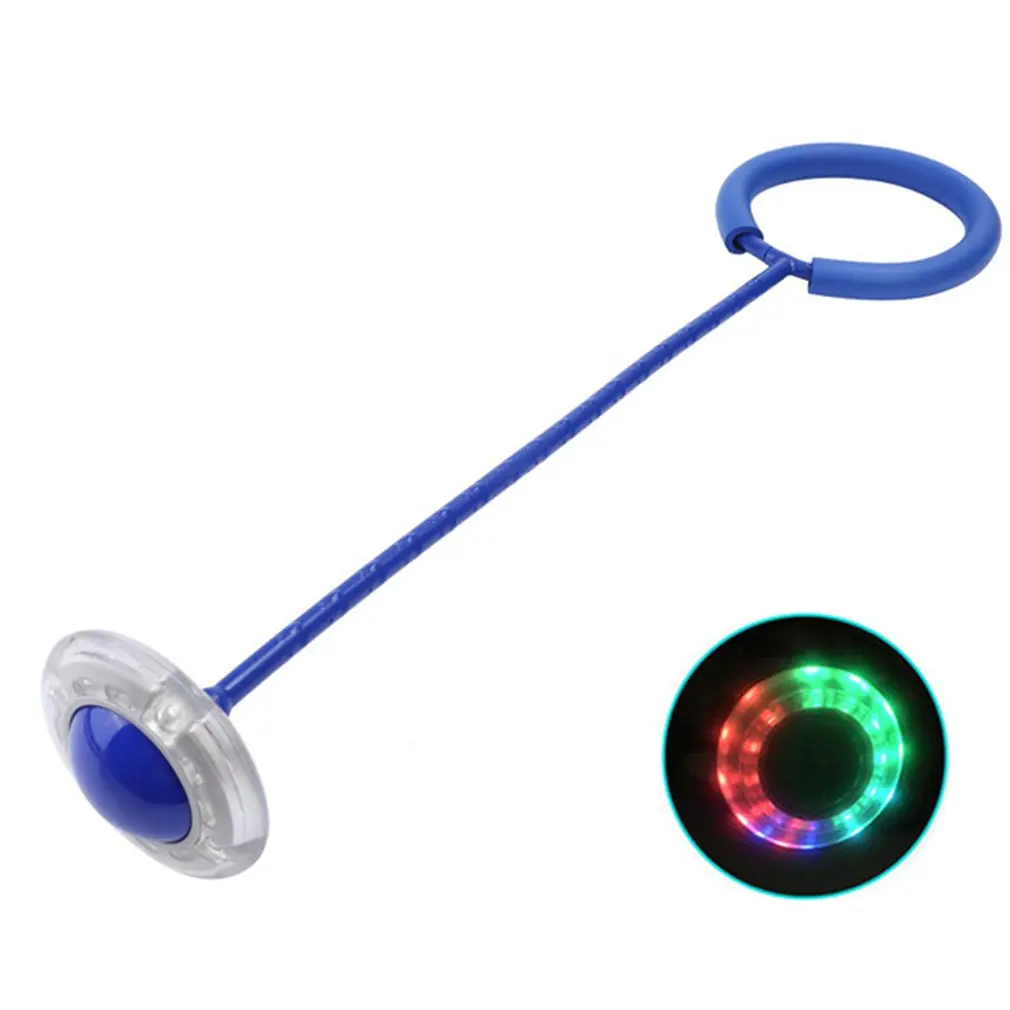 Jump ball children's toy elastic flash jump foot on the Yo Yo set foot ring luminous rotation leg swing ring
Jump ball children's toy elastic flash jump foot on the Yo Yo set foot ring luminous rotation leg swing ring
