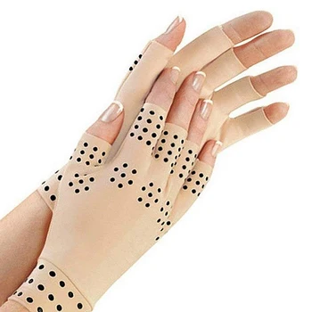 1 Pair Magnetic Therapy Fingerless Gloves Arthritis Fingerless Gloves Rheumatoid Hand Pain Relief Gloves Heal Joints Health Care
1 Pair Magnetic Therapy Fingerless Gloves Arthritis Fingerless Gloves Rheumatoid Hand Pain Relief Gloves Heal Joints Health Care