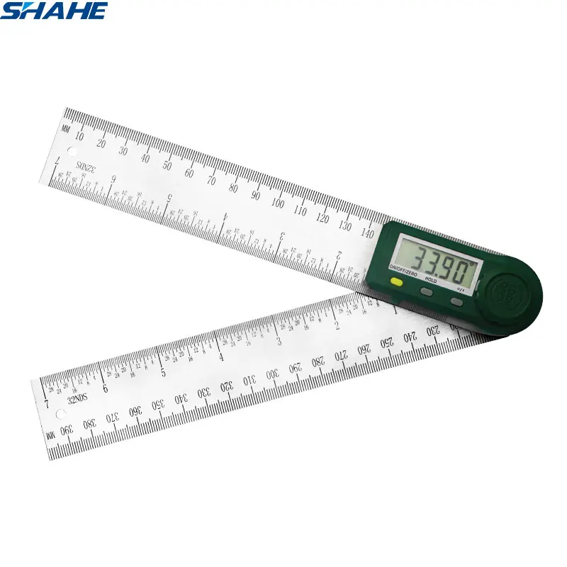 Shahe New 0-200 mm 7'' Digital Protractor Angle Ruler Electron Goniometer Protractor Inclinometer Angle Meter Measuring Tools
Shahe New 0-200 mm 7'' Digital Protractor Angle Ruler Electron Goniometer Protractor Inclinometer Angle Meter Measuring Tools