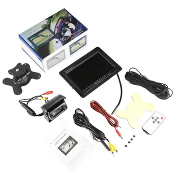 7" Screen Full Color High-resolution Picture Avoiding Blind Area Wired Backup Camera TFT LCD Color Monitor Kit For Truck
7" Screen Full Color High-resolution Picture Avoiding Blind Area Wired Backup Camera TFT LCD Color Monitor Kit For Truck