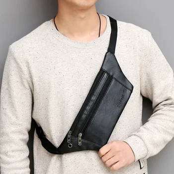 2020 New Style Men Multi-functional Ultra-Thin Chest Pack Soft Leather Ultra-Light Foldable Wallet Headphone Jack Crossbody Bag
2020 New Style Men Multi-functional Ultra-Thin Chest Pack Soft Leather Ultra-Light Foldable Wallet Headphone Jack Crossbody Bag