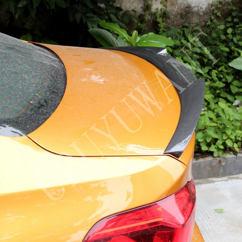 Carbon Fiber Exterior Rear Spoiler Tail Trunk Boot Wing Decoration For BMW 1 Series F52 116i 120i 118i Sedan 2017 2018 2019
Carbon Fiber Exterior Rear Spoiler Tail Trunk Boot Wing Decoration For BMW 1 Series F52 116i 120i 118i Sedan 2017 2018 2019