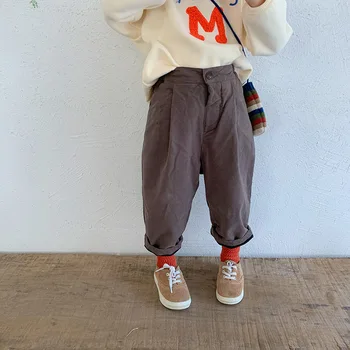 5469 Children's Pants with Fleece Autumn Winter 2020 New 1-7T Boys And Girls Suede Pants Children's Radish Pants Warm Trousers 
5469 Children's Pants with Fleece Autumn Winter 2020 New 1-7T Boys And Girls Suede Pants Children's Radish Pants Warm Trousers