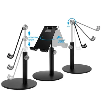 Universal Tablet Stand Aluminium Alloy Desktop Stand Holder Tablet Adjustable Phone Holder Non-slip for iPhone for Xiaomi
Universal Tablet Stand Aluminium Alloy Desktop Stand Holder Tablet Adjustable Phone Holder Non-slip for iPhone for Xiaomi