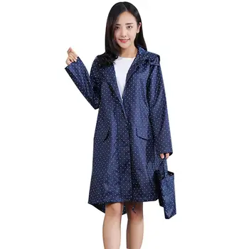 Women Solid Color Long Sleeve Hooded Raincoat Windproof Jacket Poncho Handbag Hiking Raincoats
Women Solid Color Long Sleeve Hooded Raincoat Windproof Jacket Poncho Handbag Hiking Raincoats