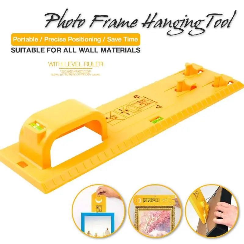 Photo Frame Hanging Tool - Pictures Hanging Tool Hang Level Makes Picture Easy Hanging Levels Ruler Photo Frame Level Ruler
Photo Frame Hanging Tool - Pictures Hanging Tool Hang Level Makes Picture Easy Hanging Levels Ruler Photo Frame Level Ruler