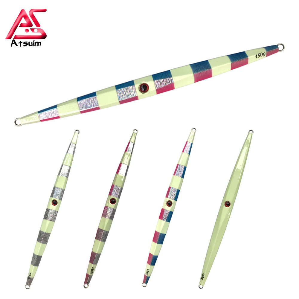 AS 4 PCS Set Fast Jigging Metal Lead Fishing Lure Bait Speed Falling Sinking Vertical Glow Angler 120g150g200g250g300g Jig Pesca
AS 4 PCS Set Fast Jigging Metal Lead Fishing Lure Bait Speed Falling Sinking Vertical Glow Angler 120g150g200g250g300g Jig Pesca