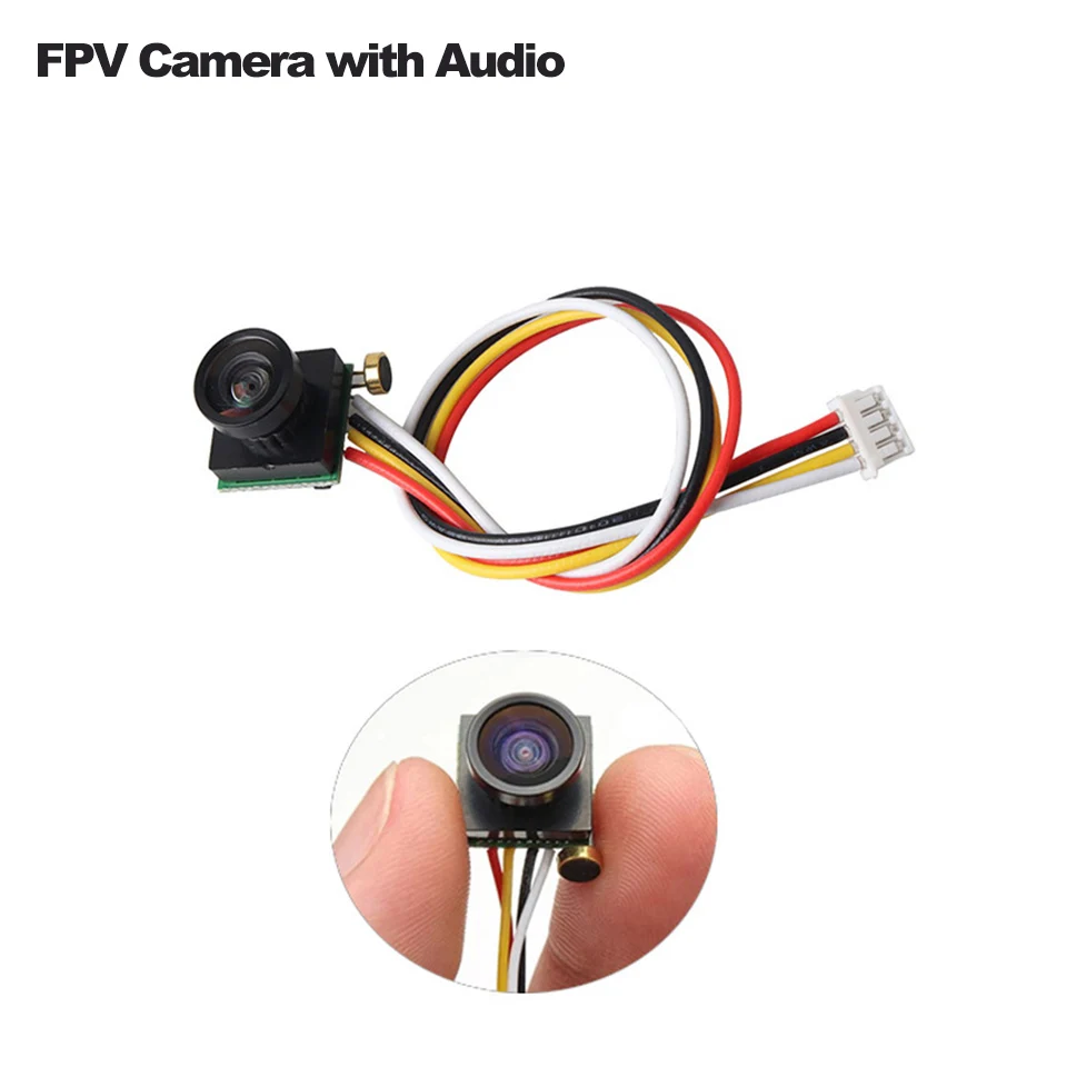 Mini FPV Camera Color Video Audio 1.8mm 150 170 Degree Wide View 600TVL/1000TVL/1200TVL PAL for 3.7V 1S Quadcopter Tiny Whoop
Mini FPV Camera Color Video Audio 1.8mm 150 170 Degree Wide View 600TVL/1000TVL/1200TVL PAL for 3.7V 1S Quadcopter Tiny Whoop