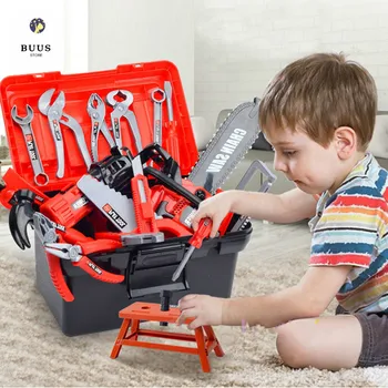Kids Toolbox Kit Educational Toys Simulation Repair Tools Toys Drill Plastic Game Learning Engineering Puzzle Toys Gifts For Boy
Kids Toolbox Kit Educational Toys Simulation Repair Tools Toys Drill Plastic Game Learning Engineering Puzzle Toys Gifts For Boy