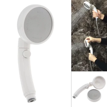 Portable Home 360 Rotation White Adjustable Handheld High Pressure Water Saving Showerhead with Switch
Portable Home 360 Rotation White Adjustable Handheld High Pressure Water Saving Showerhead with Switch