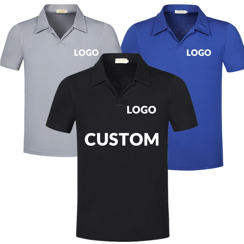 

NENTORI Custom Polo Shirt Logo Design Polos Shirts Company Team Work Printed Shirt Brands Wholesale tommys Embroidery Clothing