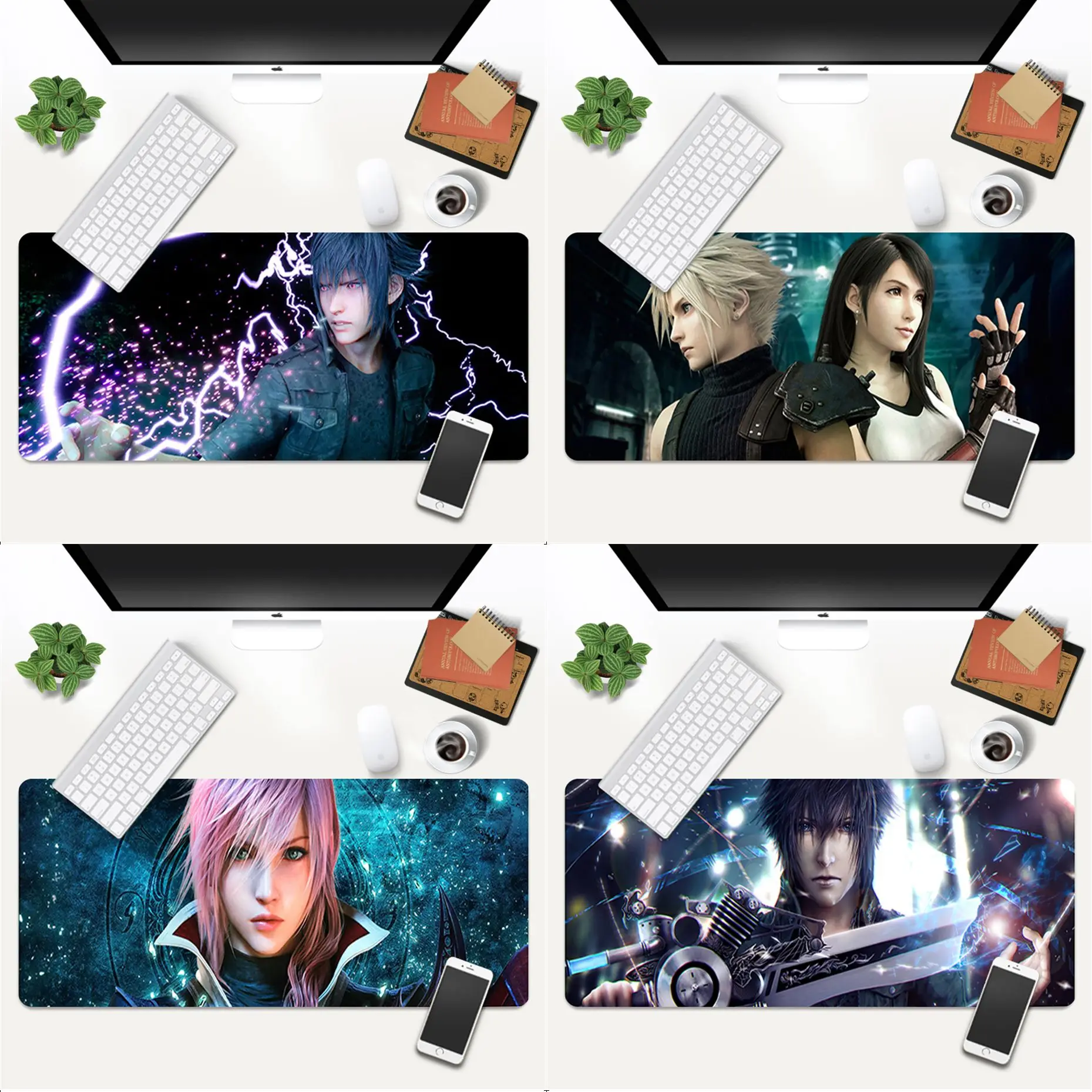 Skin Final Fantasy Lock Edge Speed Control Laptop Keyboard Mat Gaming Mouse Pad Large Deak Mat 700x300mm for overwatch/cs go
Skin Final Fantasy Lock Edge Speed Control Laptop Keyboard Mat Gaming Mouse Pad Large Deak Mat 700x300mm for overwatch/cs go