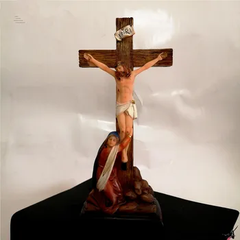 Christmas Decoration Catholic Sacred ObjectsMadonna Sacred Jesus Christ Crucified Statue Resin Crafts Ornaments Holiday Gift
Christmas Decoration Catholic Sacred ObjectsMadonna Sacred Jesus Christ Crucified Statue Resin Crafts Ornaments Holiday Gift