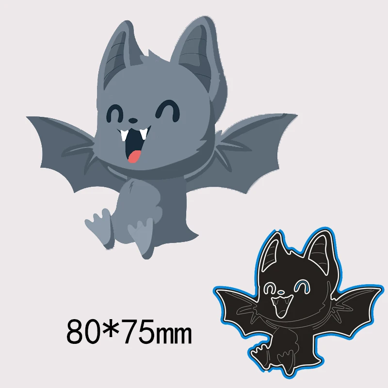 8*7.5cm new Handicraft Metal Cutting Dies cute bat Scrapbook embossing Paper Craft Album Card Punch Knife
8*7.5cm new Handicraft Metal Cutting Dies cute bat Scrapbook embossing Paper Craft Album Card Punch Knife