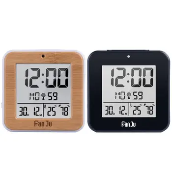 DCF Radio Controlled Digital Dual Alarm Clock Thermometer Hygrometer Automatic Backlight Table Alarm Clock
DCF Radio Controlled Digital Dual Alarm Clock Thermometer Hygrometer Automatic Backlight Table Alarm Clock