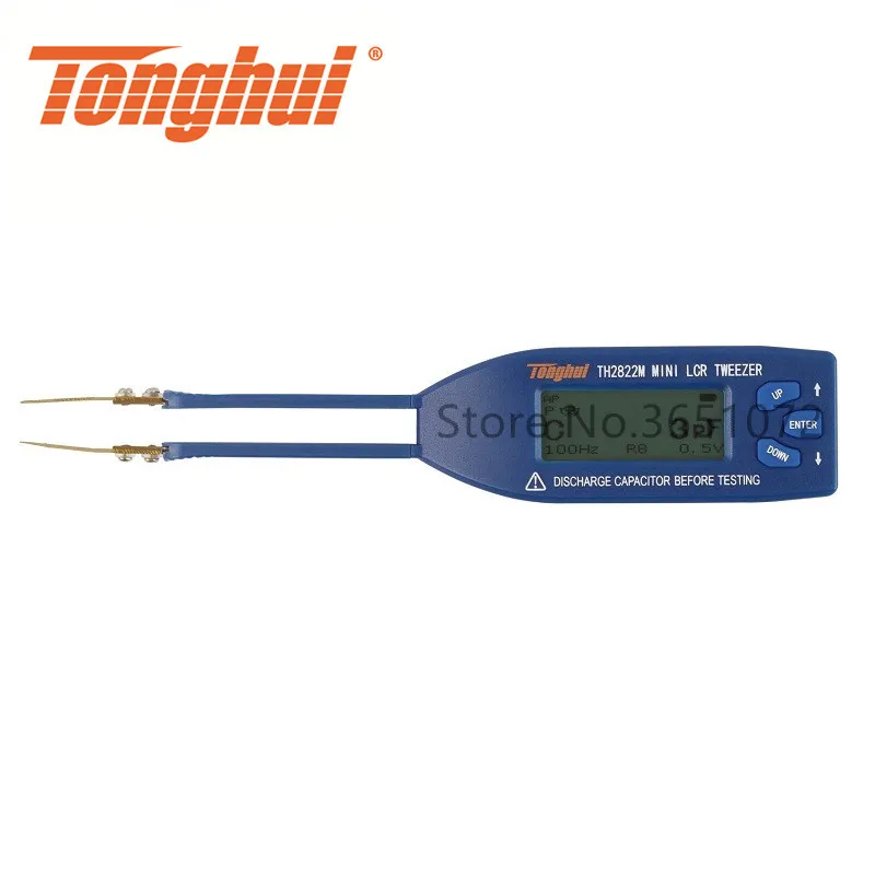 TH2822M LCR Tweezers 100Hz, 125Hz, 1kHz, 10kHz with DCR Function Mini RLC Meter
TH2822M LCR Tweezers 100Hz, 125Hz, 1kHz, 10kHz with DCR Function Mini RLC Meter