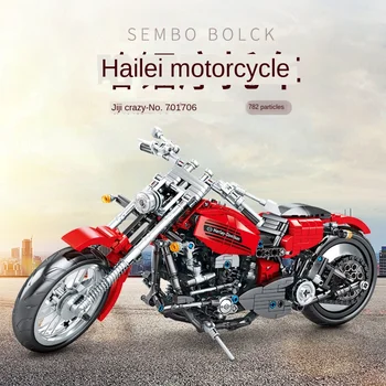 Boy Series Motorcycle Mechanical Models, Run and Returned Results Are Assembled Toy Building Blocks Puzzle Gift
Boy Series Motorcycle Mechanical Models, Run and Returned Results Are Assembled Toy Building Blocks Puzzle Gift