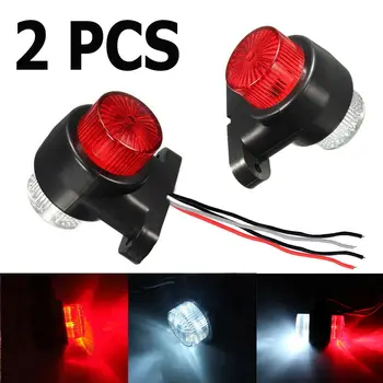2PCS Car 12-24V 8 LED Side Marker Outline Light Indicator Lamp Trailer Truck RV Trailer Light
2PCS Car 12-24V 8 LED Side Marker Outline Light Indicator Lamp Trailer Truck RV Trailer Light