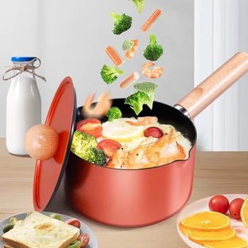Milk Pot Non-stick Pot Home Baby Infant Dietary Supplement Useful Product Instant Noodles Pot Xueping, a Small Stew-pan Hot Milk
Milk Pot Non-stick Pot Home Baby Infant Dietary Supplement Useful Product Instant Noodles Pot Xueping, a Small Stew-pan Hot Milk