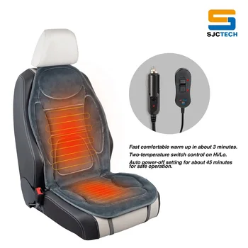 SJC TECH 12V Car Heated Seat Cushion Automobile Heating Cushion for Driver Warm in Winter Keep away from Cold
SJC TECH 12V Car Heated Seat Cushion Automobile Heating Cushion for Driver Warm in Winter Keep away from Cold