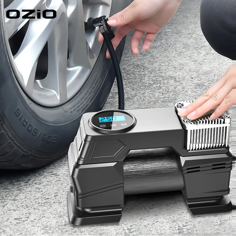 12V Portable Electric Car Air Pump Tire Inflator Pump Car Air Compressor Auto Tyre Pumb for Car Motorcycle Bicycle
12V Portable Electric Car Air Pump Tire Inflator Pump Car Air Compressor Auto Tyre Pumb for Car Motorcycle Bicycle