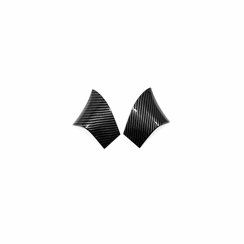ABS-Carbon-fibre-For-Toyota-Highlander-Kluger-2014-2019-accessories-Car-gear-shift-knob-frame-panel