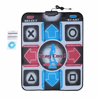 Dance Pad Dancing Step Dance Mats Pad Pads Dancer Blanket Equipment Revolution HD Non-Slip Foot Print Mat to PC with USB 
Dance Pad Dancing Step Dance Mats Pad Pads Dancer Blanket Equipment Revolution HD Non-Slip Foot Print Mat to PC with USB