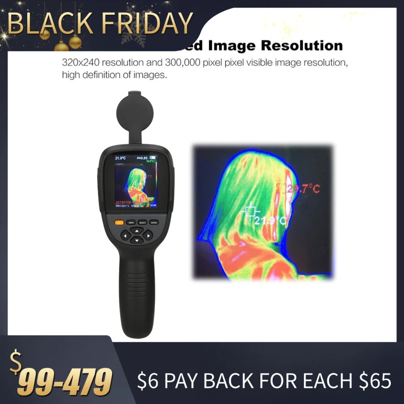 Portable Thermal Imaging Camera Infrared Thermometer Imager Support Video Pictures Recording Imaging Camera HT-19 HT-02 HT-A2
Portable Thermal Imaging Camera Infrared Thermometer Imager Support Video Pictures Recording Imaging Camera HT-19 HT-02 HT-A2