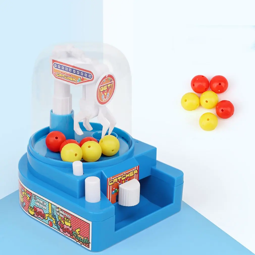 Girls And Boys Mini Ball Catching Machine Small Toy Plastic Candy Ball Gripper for Kid Educative Toy
Girls And Boys Mini Ball Catching Machine Small Toy Plastic Candy Ball Gripper for Kid Educative Toy