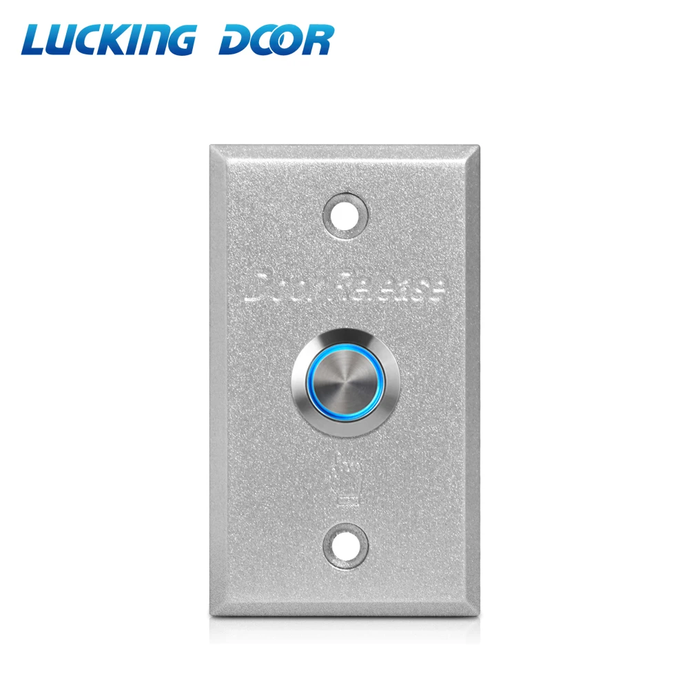 86*50mm Aluminum alloy Push Button Switch Exit Door release for door lock access control gate opener | Безопасность и защита