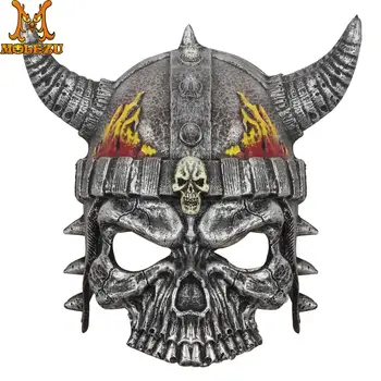Molezu real Party Costume retro horror mask EVA skull King headdress retro horror Carnival Cosplay mask 
Molezu real Party Costume retro horror mask EVA skull King headdress retro horror Carnival Cosplay mask