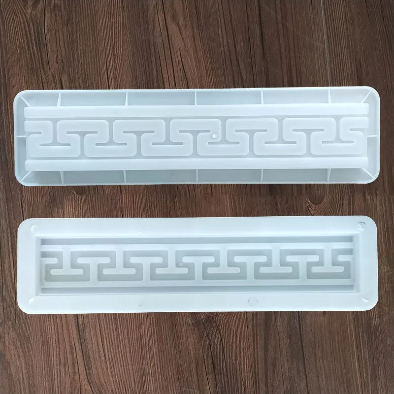 Description Picture 5 of item3D Carving Anti-Slip Concrete Plastic Paving Molds Cement Antique Brick Square Garden Path Making Brick Paving Mould