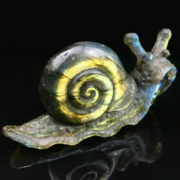 1pcs Natural color feldspar hand carved animal snail quartz crystal reiki crystal beautiful crystal ornaments
1pcs Natural color feldspar hand carved animal snail quartz crystal reiki crystal beautiful crystal ornaments