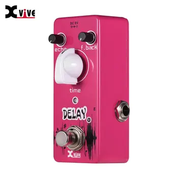 XVIVE V5 Analog Portable Delay Guitar Effect Pedal 25ms-600ms Delay Time True Bypass Full Metal Shell Pedal Guitar Accessories
XVIVE V5 Analog Portable Delay Guitar Effect Pedal 25ms-600ms Delay Time True Bypass Full Metal Shell Pedal Guitar Accessories
