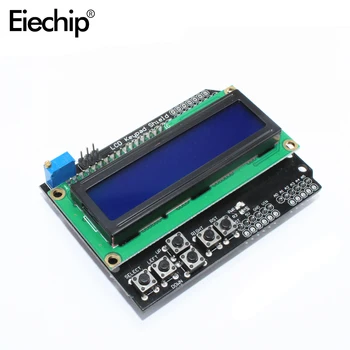 LCD Keypad Shield LCD1602 LCD Module Display For arduino ATMEGA328 ATMEGA2560 For Raspberry pi 1602 Blue Screen Display Board
LCD Keypad Shield LCD1602 LCD Module Display For arduino ATMEGA328 ATMEGA2560 For Raspberry pi 1602 Blue Screen Display Board