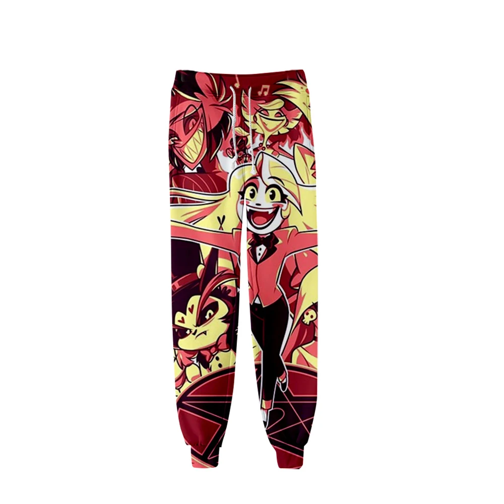 Anime Hotel Hazbin Sweatpants Men Women Joggers Pants 3d Pattern Hip Hop Hombre Cartoon Harajuku Hot Sale Black Friday 2019
Anime Hotel Hazbin Sweatpants Men Women Joggers Pants 3d Pattern Hip Hop Hombre Cartoon Harajuku Hot Sale Black Friday 2019