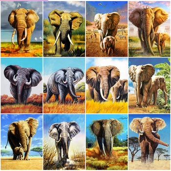 MomoArt Full Square Diamond Painting Elephant 5D DIY Diamond Mosaic Animal Cross Stitch Kits Embroidery Art Home Decorations
MomoArt Full Square Diamond Painting Elephant 5D DIY Diamond Mosaic Animal Cross Stitch Kits Embroidery Art Home Decorations